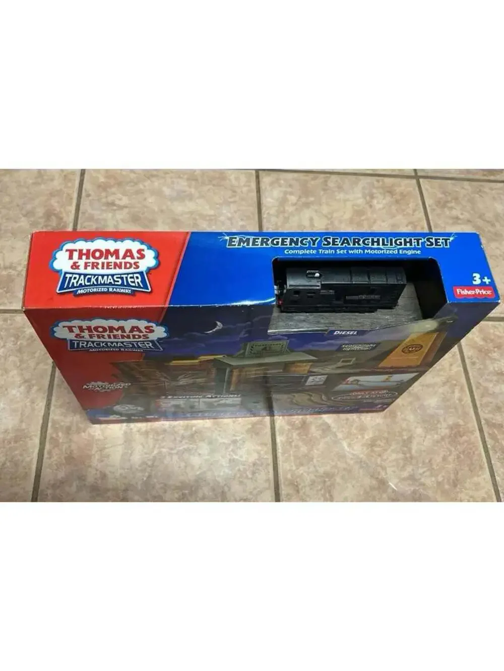 Thomas&Friends TrackMaster Emergency Searchlight Set Diesel Target Exclusive NEW